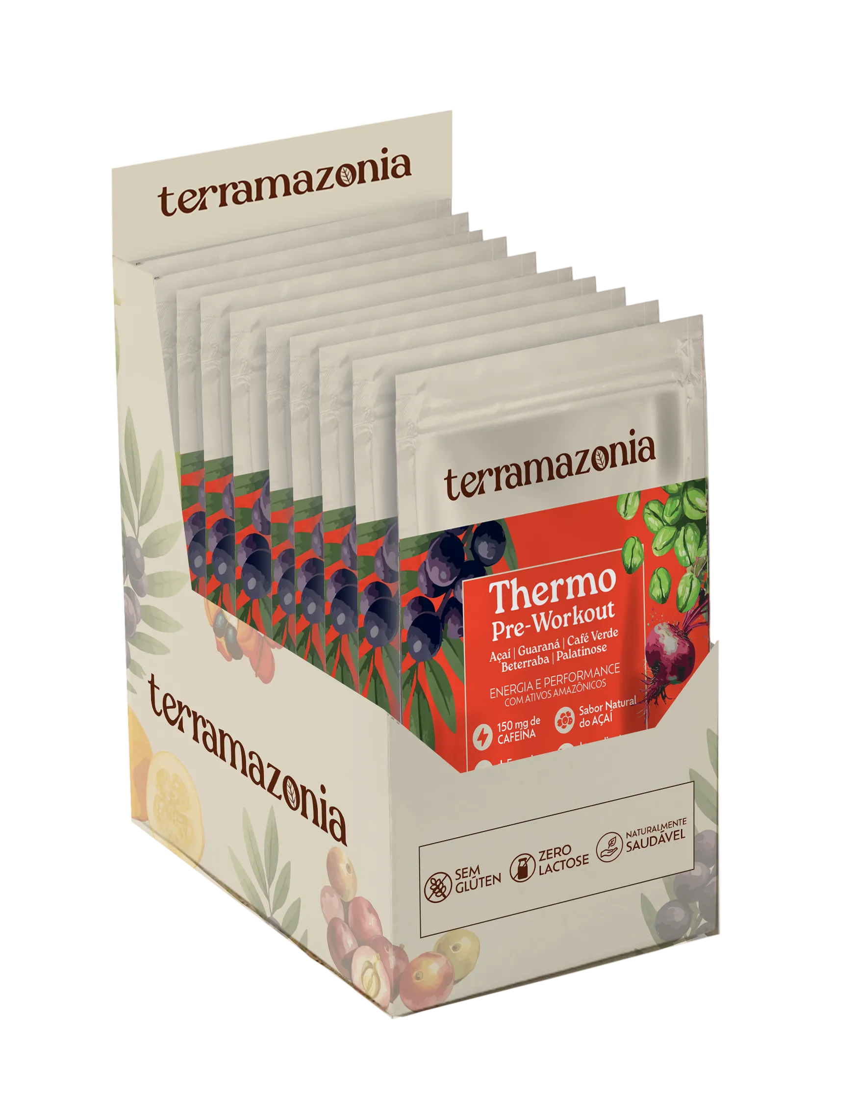 Thermo Pre-Workout - Caixa com 10 sachês de 25g