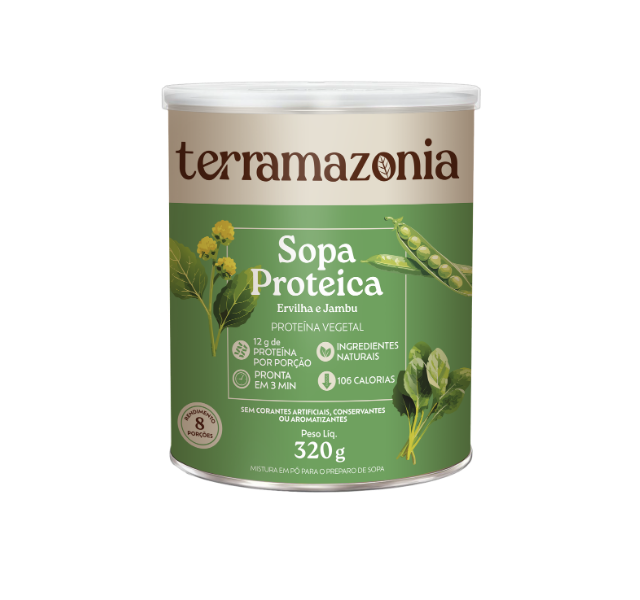 Sopa Proteica de Jambu com Ervilha 320g