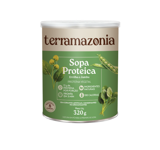 Sopa Proteica de Jambu com Ervilha 320g