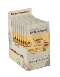 Castanha Bread - Caixa com 10 sachês de 40g