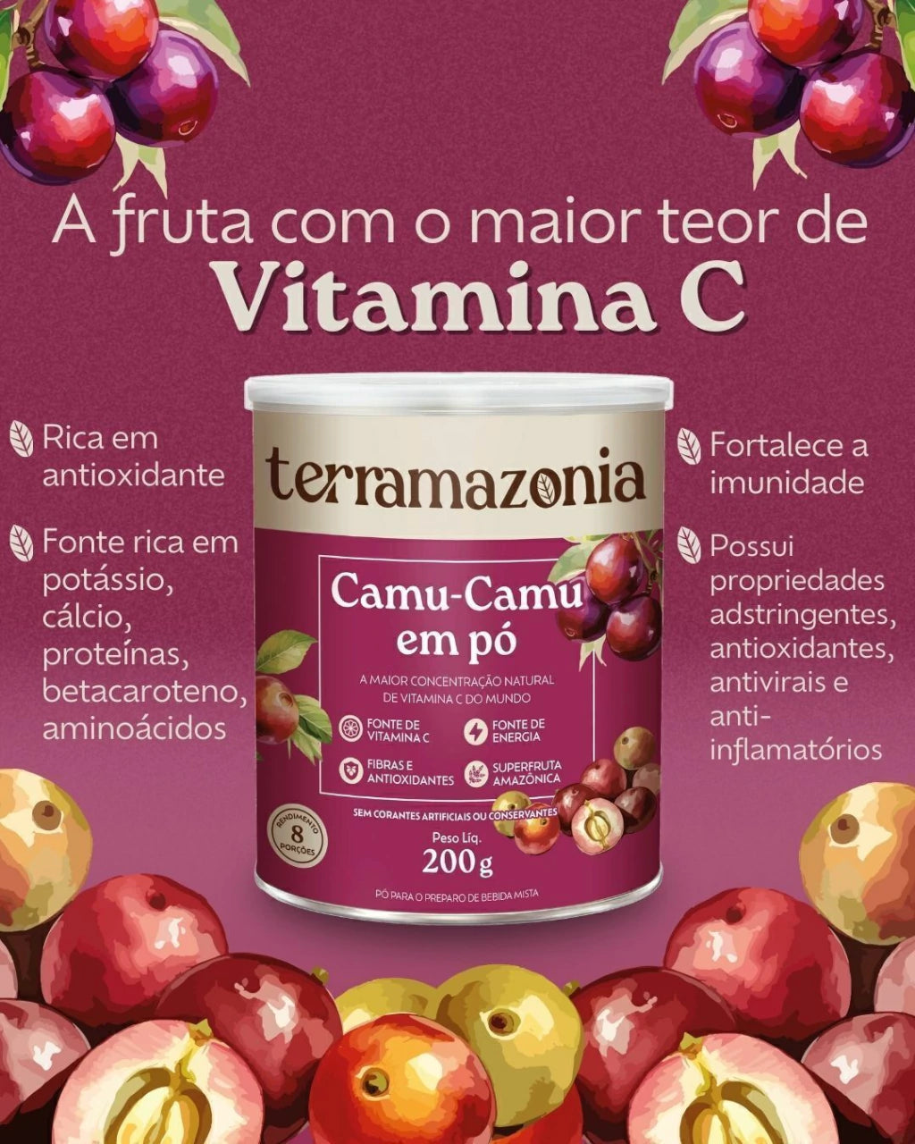 Camu Camu em Pó 200g