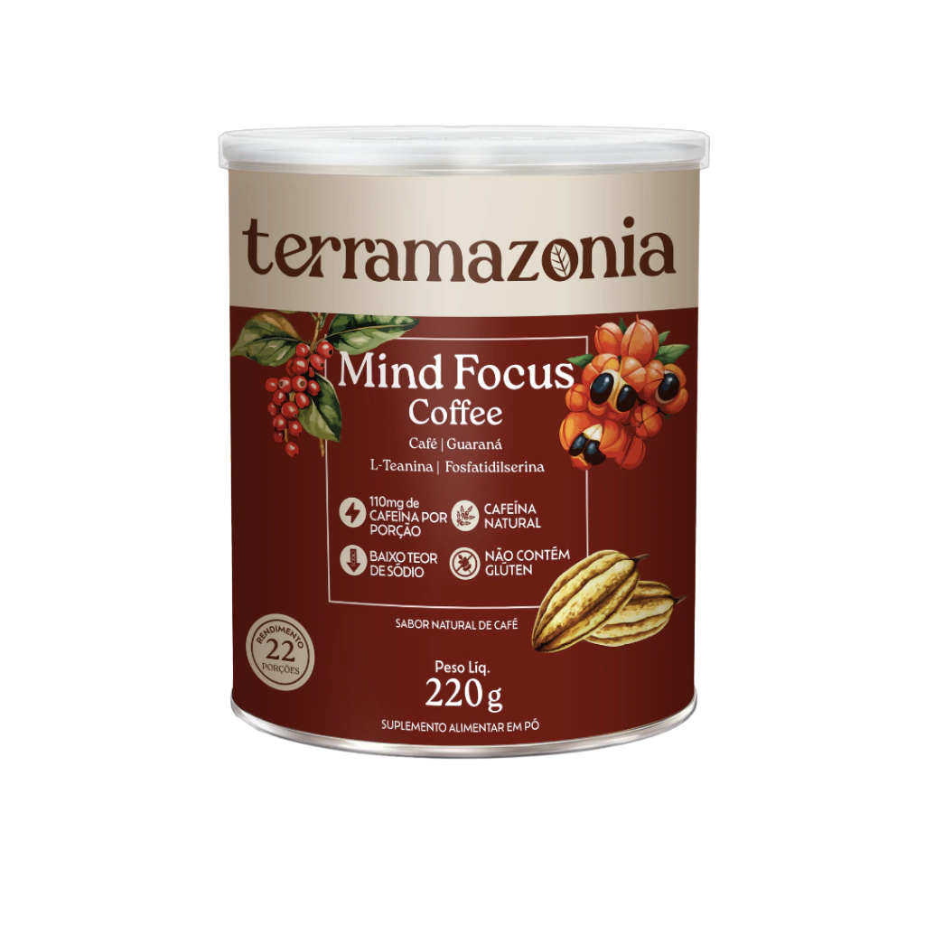 Mind Focus - Caixa com 10 sachês de 25g