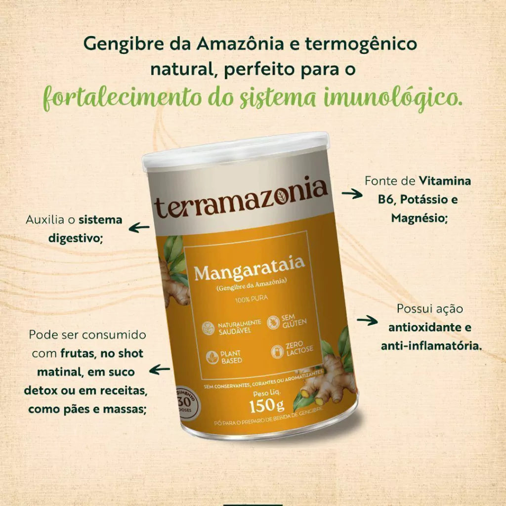 Mangarataia Em Po 150g