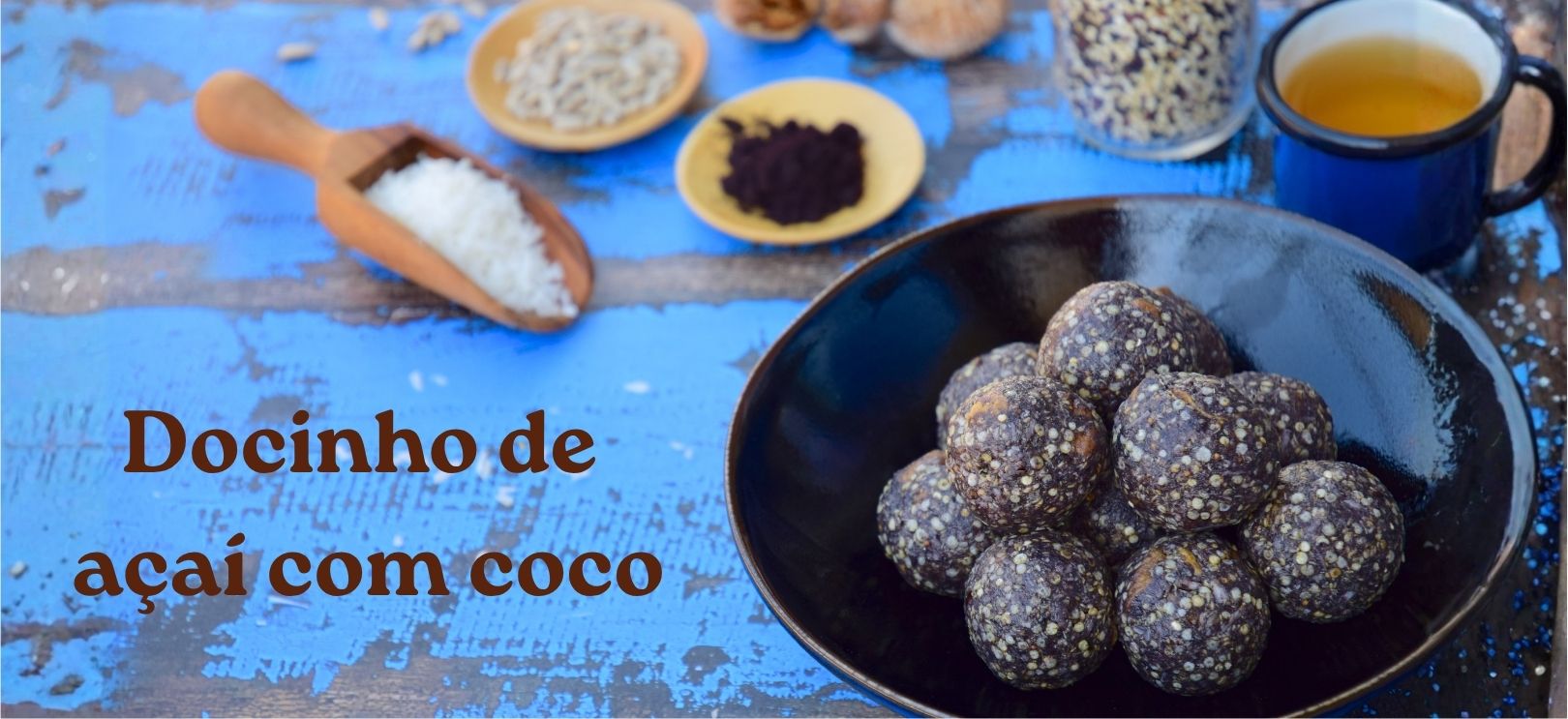 Docinho de Açaí com Coco